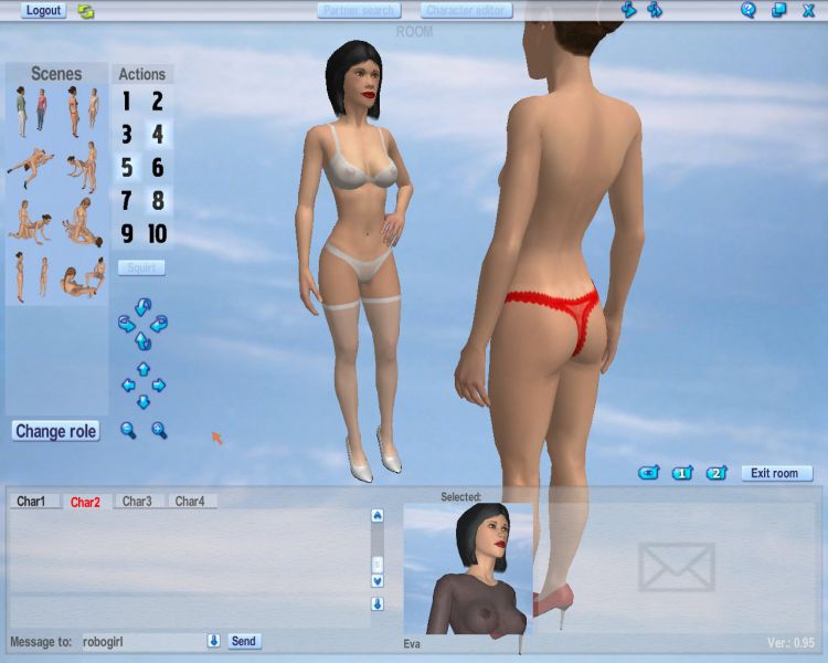 Play Online Erotic Game while 3d Couples
