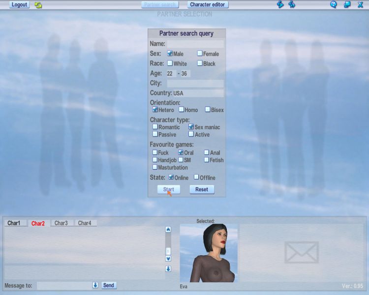 Couples Dating Multiplayer 3d Online Client Sample